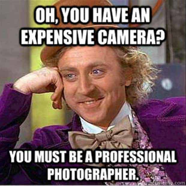 Professional Photographer Meme | Life Nomading